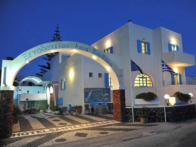 Hotel Santa Barbara Perissa  Exterior foto